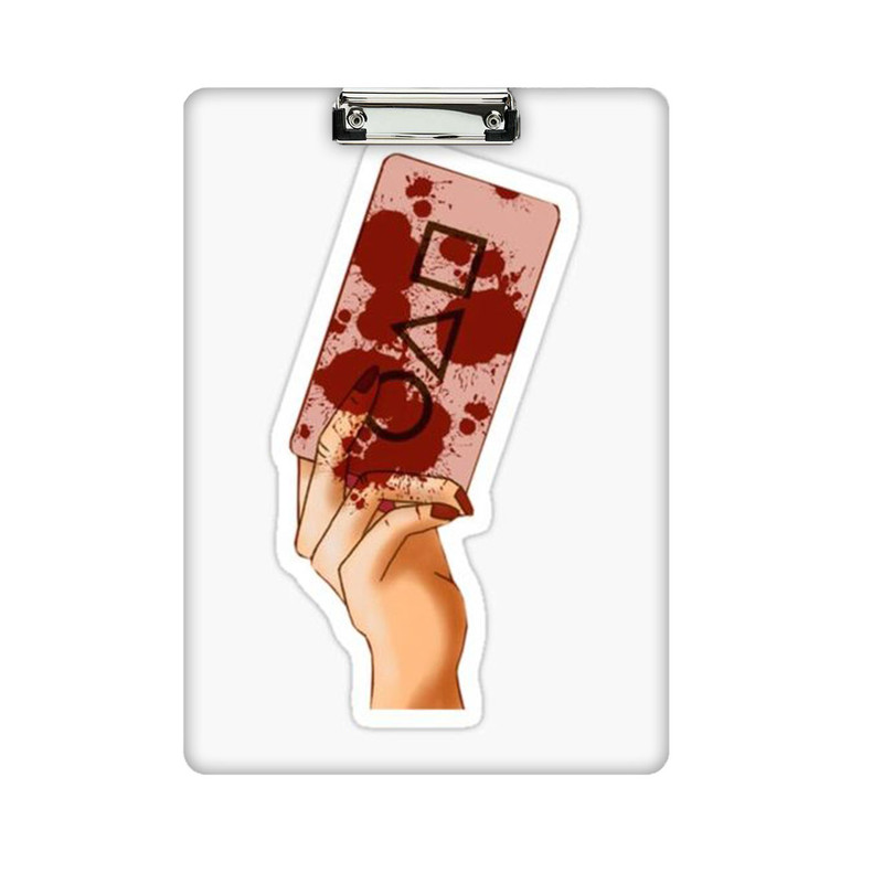 تخته شاسی مدل Squid game کد 2201 سایز َA4