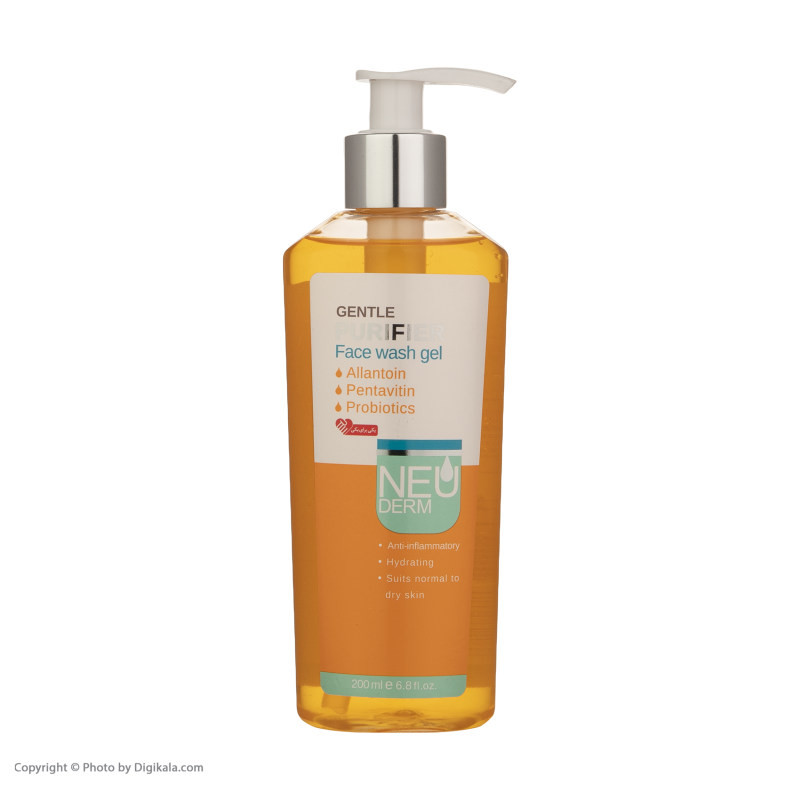ژل شستشو صورت نئودرم مدل Gentle Purifier کد 01 حجم 200 میلی لیتر مجموعه دو عددی ژل شستشو صورت نئودرم مدل Gentle Purifier کد 01 حجم 200 میلی لیتر مجموعه دو عددی