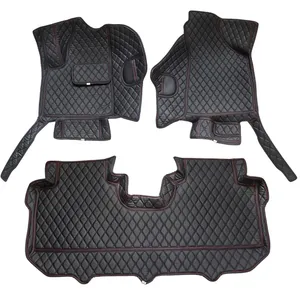 کفپوش 5 بعدی خودرو مدل Tsچرم گلدوزی مناسب برای لاماری