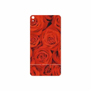 MAHOOT Red-Flower Cover Sticker for Lenovo Phab B1 2015