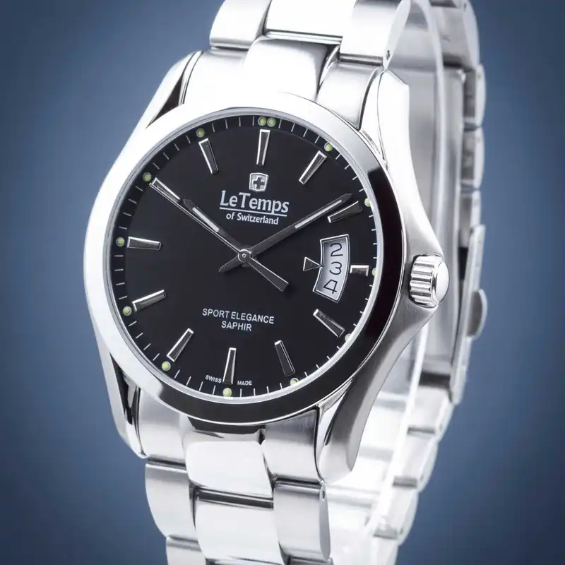 ساعت مچی عقربه‌ای مردانه له تمپس مدل LT1080.12BS01