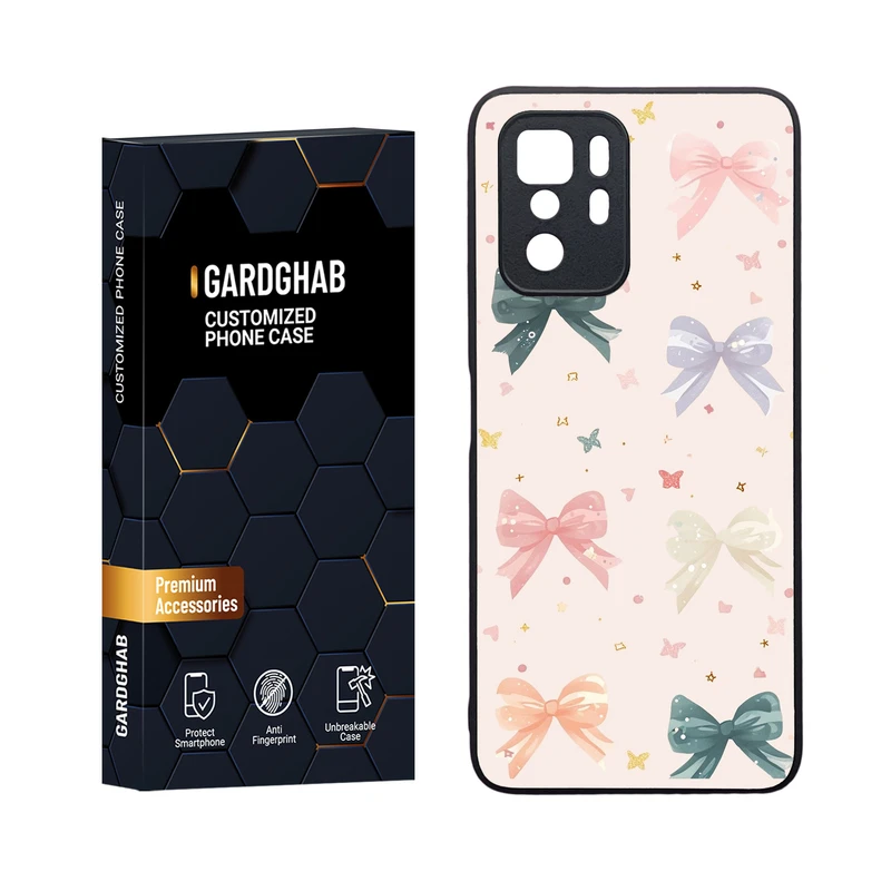 کاور گارد قاب مدل دورژله ای دخترانه مناسب برای گوشی موبایل شیائومی Poco X3 GT / Redmi Note 10 Pro 5G