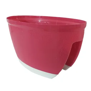 گلدان مدل نرده ای پلاستیکی کد Fe1-1