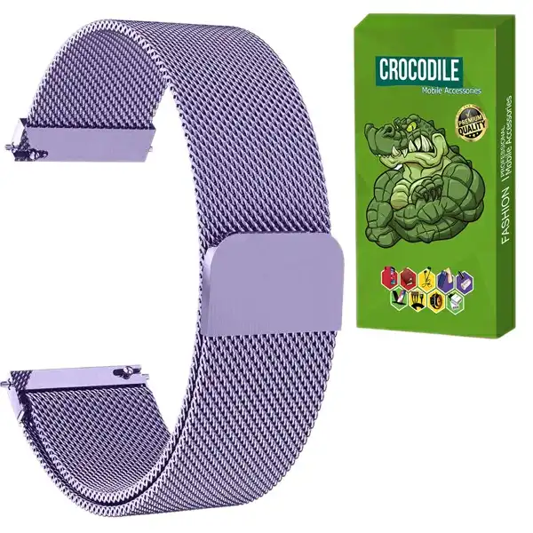 بند کروکودیل مدل C-Milanese مناسب برای ساعت هوشمند میبرو Mibro Watch X1