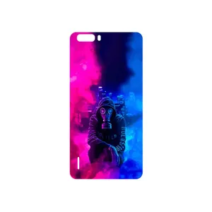 MAHOOT Smoke Rainbow Digital Art 2 Cover Sticker for Honor 6 Plus