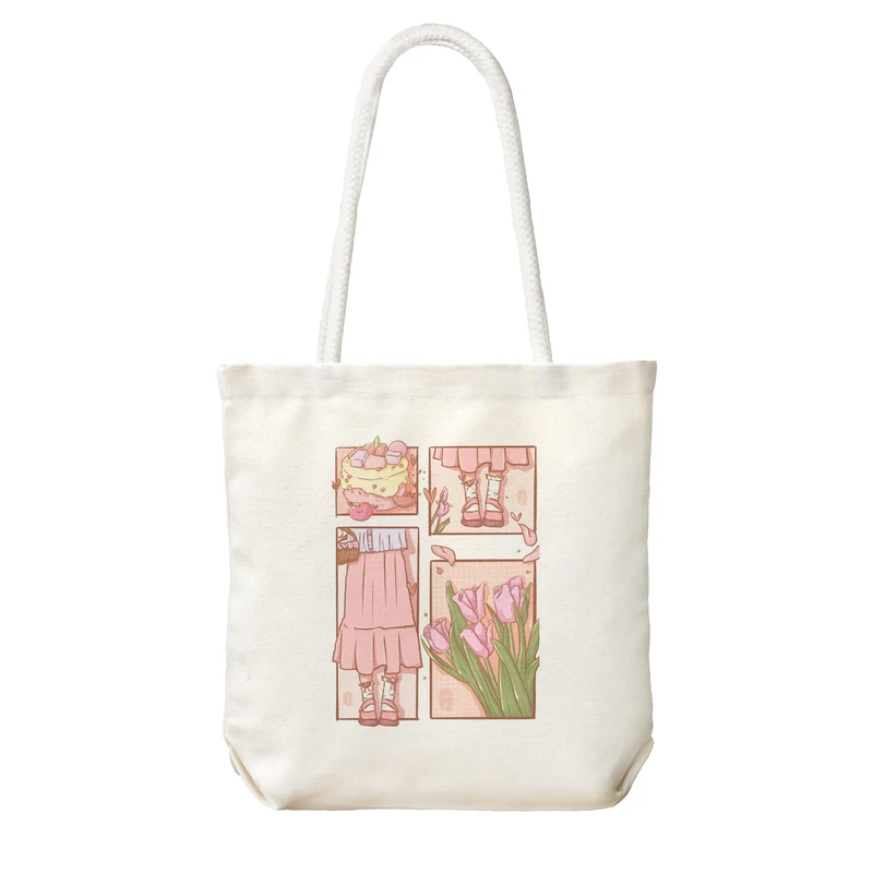 ساک خرید شادیت مدل دختر بهاری کد 459