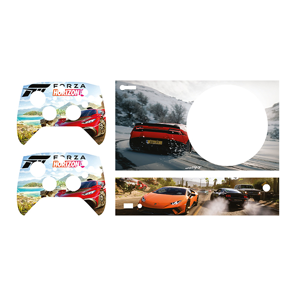 برچسب کنسول بازی ایکس باکس series s توییجین وموییجین مدل Forza 02 مجموعه 4 عددی