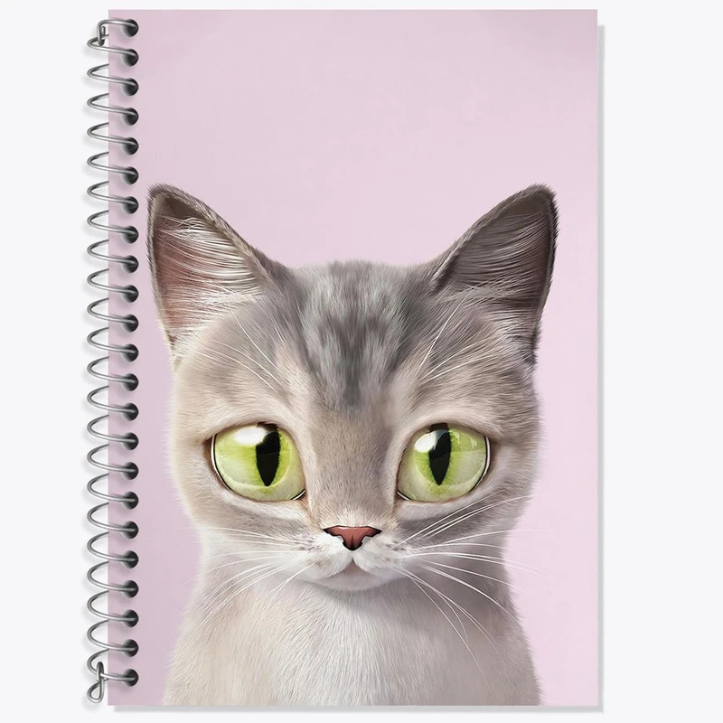 دفتر لغت 50 برگ خندالو مدل گربه کد 28329