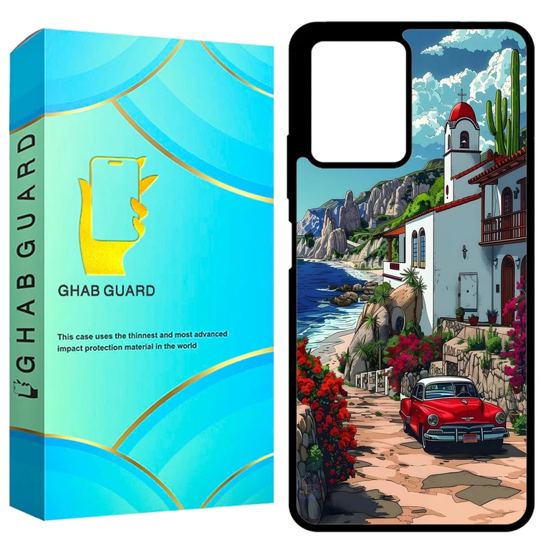 کاور قاب گارد طرح ماشین مدل GCHPRN125G مناسب برای گوشی موبایل شیائومی Redmi Note 12 5G / Poco X5