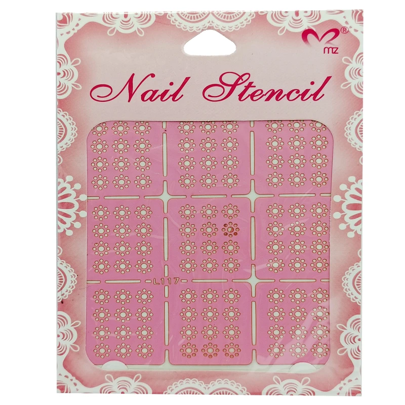 شابلون طراحی ناخن مدل Flow