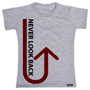 تی شرت آستین کوتاه پسرانه 27 مدل Never Look Back کد MH981