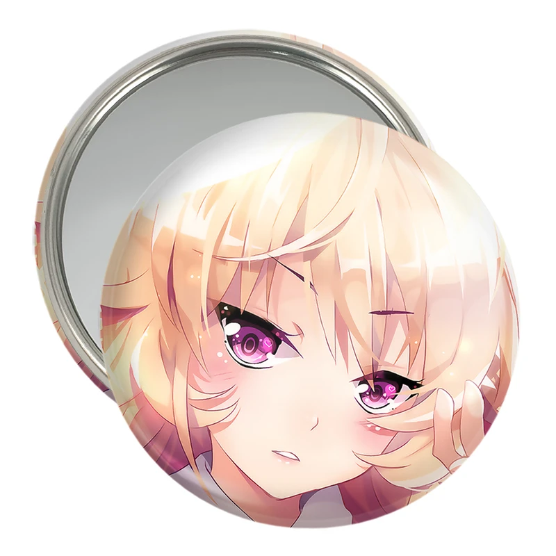 آینه جیبی خندالو مدل ارینا انیمه جنگ غذاها Food Wars  کد 16995