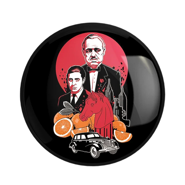 مگنت خندالو طرح پدرخوانده The Godfather کد 10153