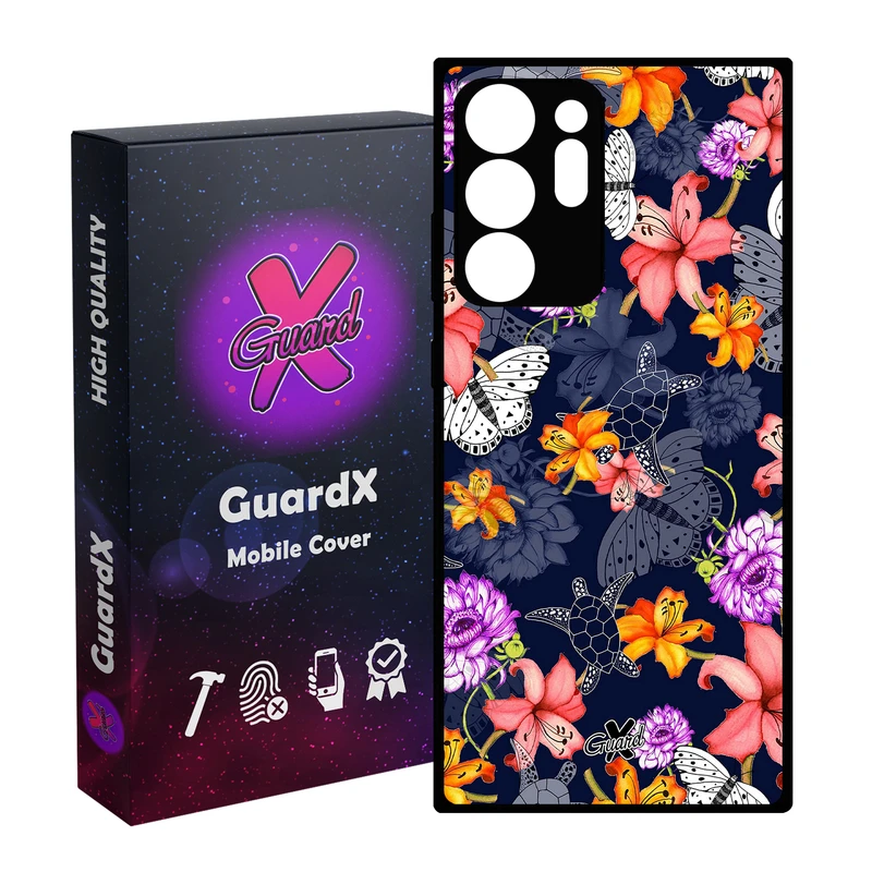 کاور گارد ایکس طرح گل مدل Glass10207 مناسب برای گوشی موبایل سامسونگ Galaxy Note 20 Ultra