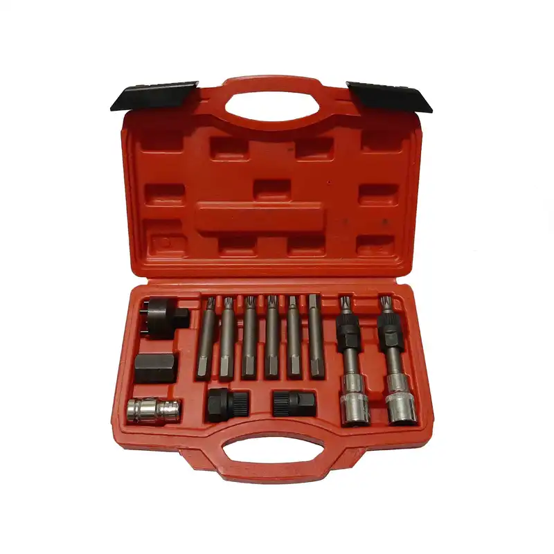 ست ابزار هزار خاری دینام خودرو مدل B1000 مجموعه 13 عددی