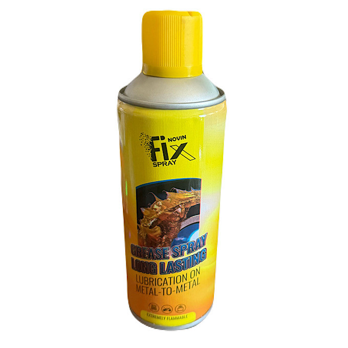 اسپری گریس نوین فیکس مدل G-S حجم 450 میلی لیتر
