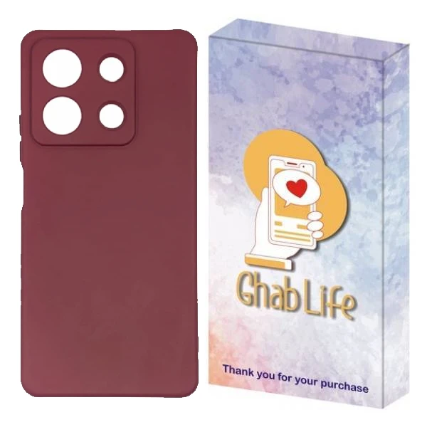 کاور قاب لایف مدل سیلیکونی مناسب برای گوشی موبایل شیائومی Poco M6 Pro