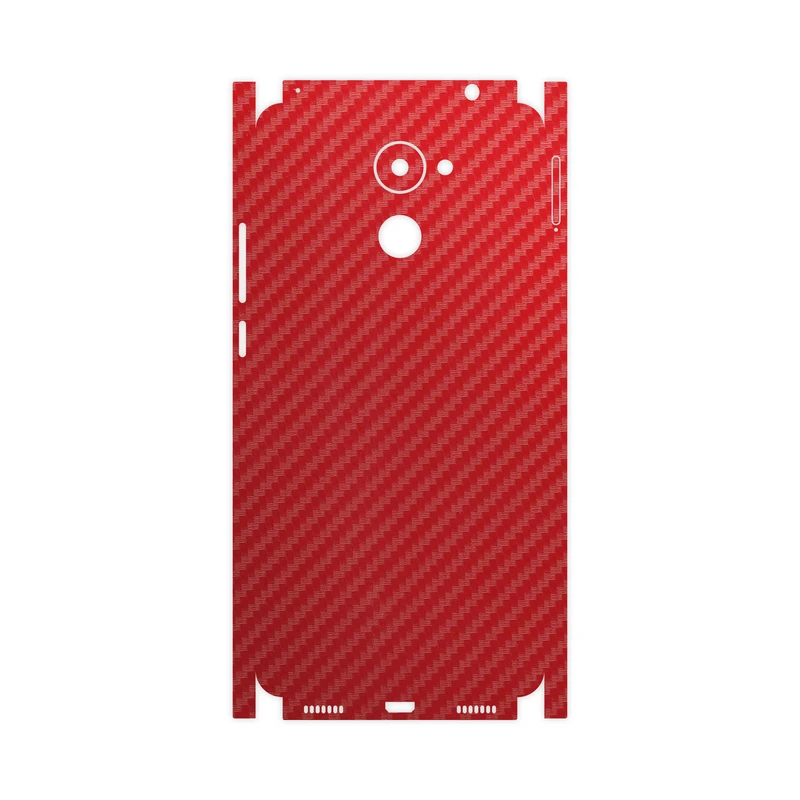 برچسب پوششی ماهوت مدل Red-Fiber-FullSkin مناسب برای گوشی موبایل هوآوی Y7 Prime