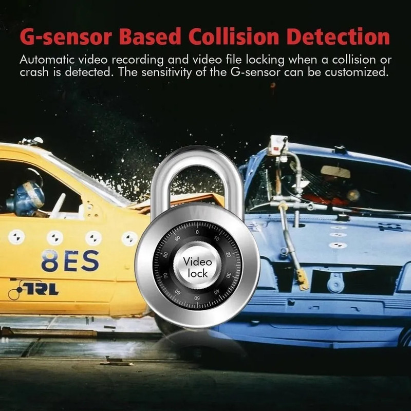 آینه مانیتوردار و دوربین دنده عقب خودرو کد DVR-5