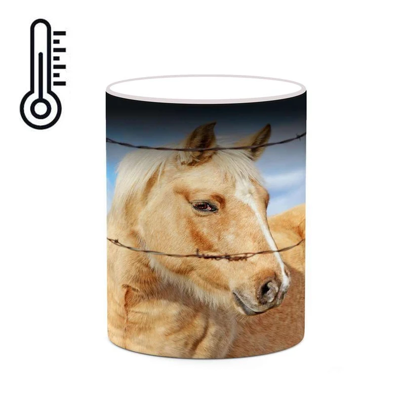 ماگ حرارتی کاکتی مدل اسب کد mgh24308