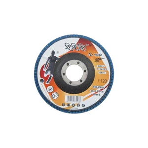 سنباده فلاپ دیسک بی کی اچ مدل مینی کد 120-230 مجموعه 10 عددی