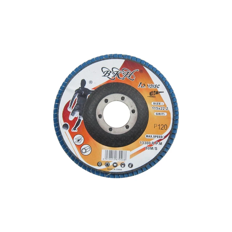 سنباده فلاپ دیسک بی کی اچ مدل مینی کد 120-230 مجموعه 10 عددی