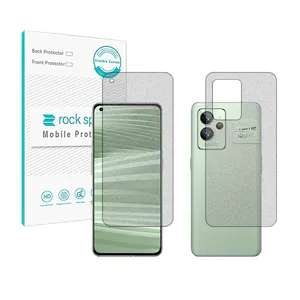 Rockspace HyMTT Matte screen protector suitable for Realme GT2 Pro mobile phone along with the back protector