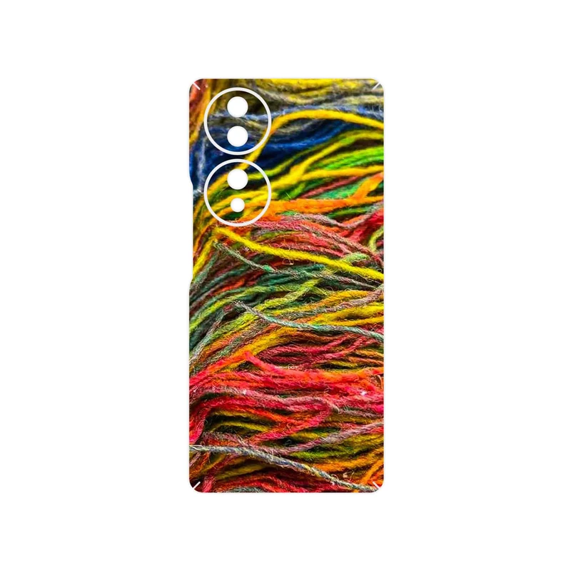 برچسب پوششی ماهوت مدل Fabric Texture 9 مناسب برای گوشی موبایل آنر 70