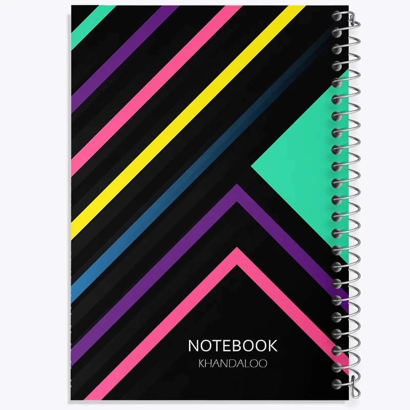 دفتر مشق 50 برگ خندالو طرح مدرن کد N279