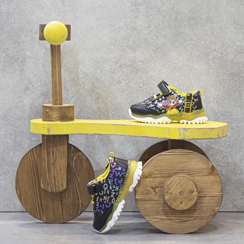 کفش مخصوص پیاده روی بچگانه مدل 101001 Fashion Jel ‌Elsa Blk