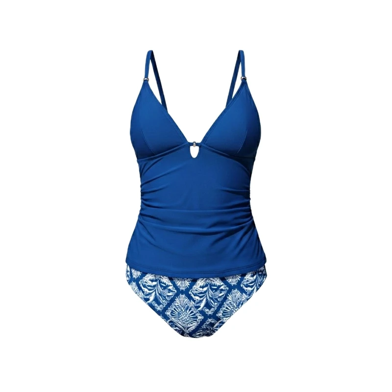 مایو 2 تکه زنانه کاپشی مدل CAA12D5F076TC