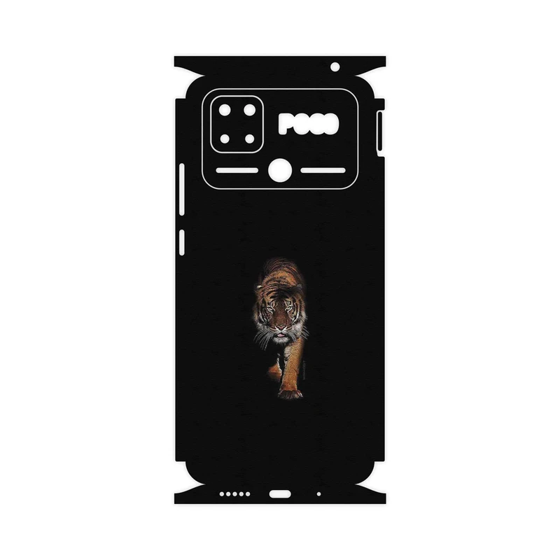 برچسب پوششی ماهوت مدل Wild_Tiger-FullSkin مناسب برای گوشی موبایل شیائومی Poco C40