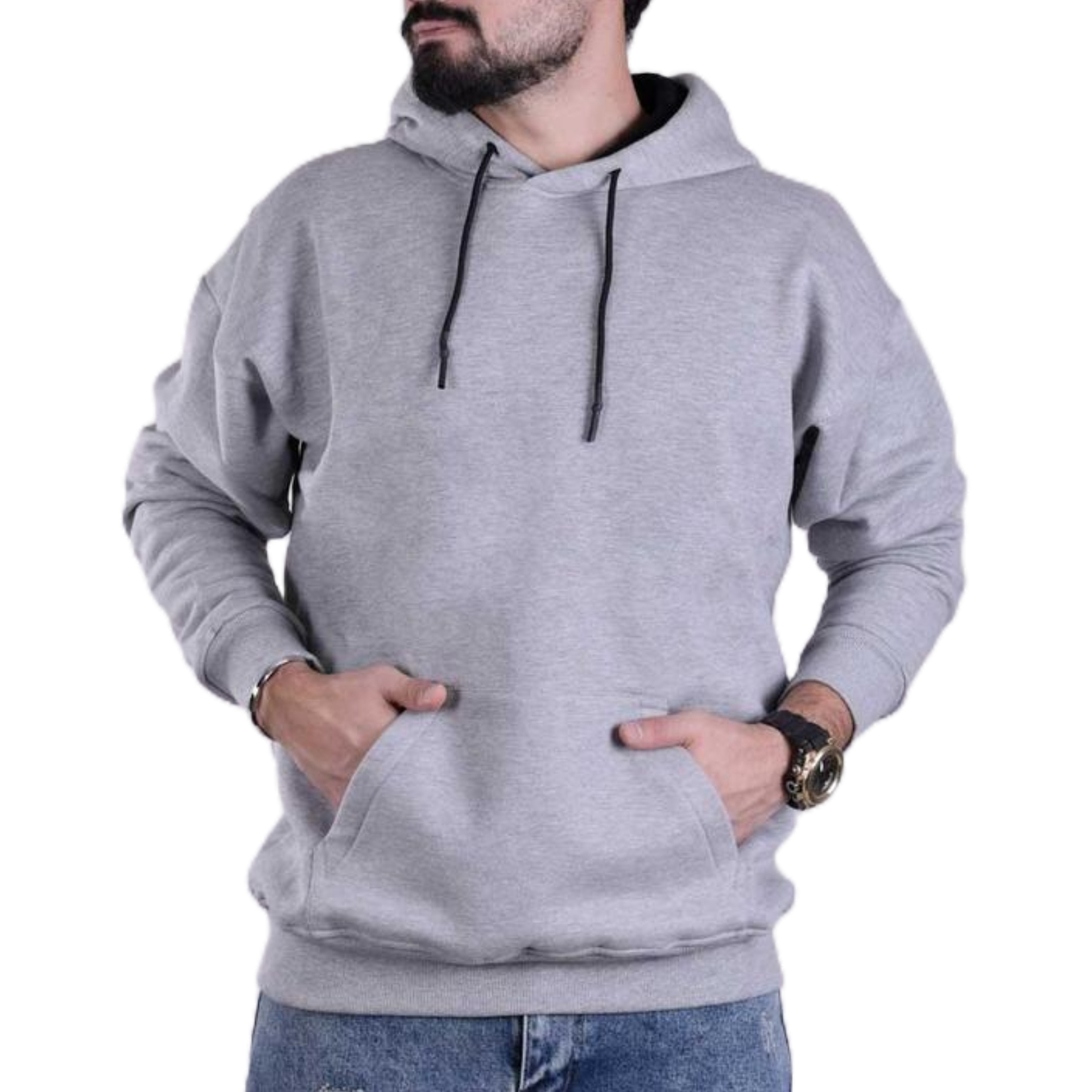 هودی مردانه مدل ملانژ