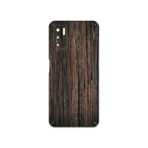 MAHOOT Burned-Wood Cover Sticker for Xiaomi Redmi Note 10 5G