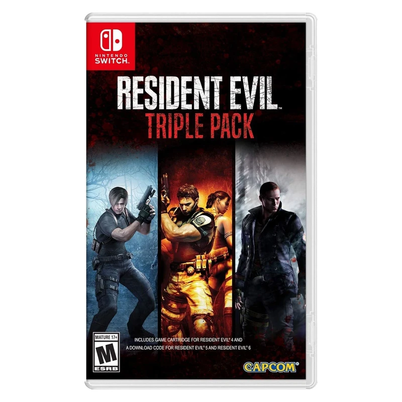 بازی Resident Evil Triple Pack مخصوص Nintendo Switch