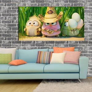 تابلو شاسی کودک مدل Angry Birds کد 17