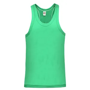 زیرپوش رکابی مردانه مدل  fg326 رنگ سبز آبی