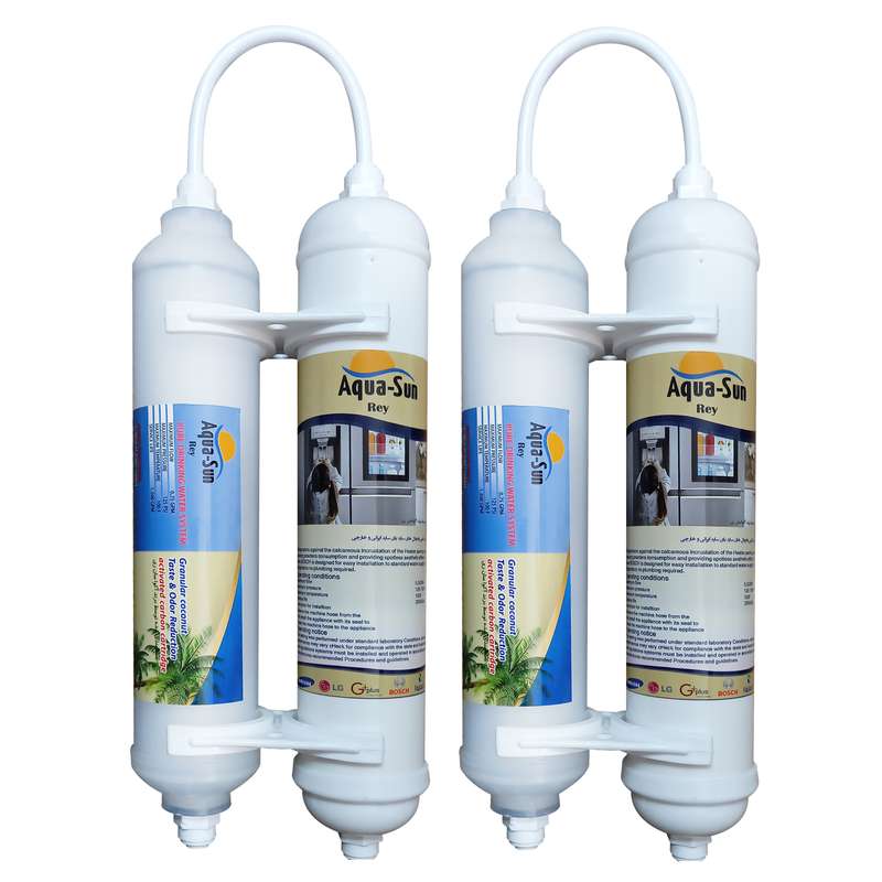 فیلتر یخچال ساید بای ساید آکوا سان ری مدل Aq-100 مجموعه 4 عددی فیلتر یخچال ساید بای ساید آکوا سان ری مدل Aq-100 مجموعه 4 عددی