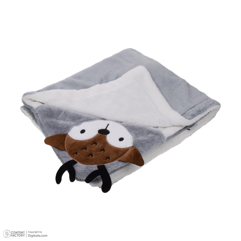 پتو کودک و نوزاد طرح گوزن کد 001 سایز 75×70 سانتی متر