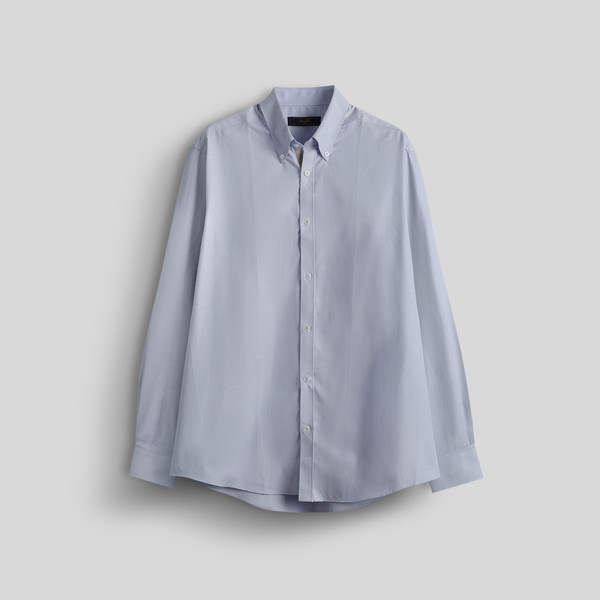 پیراهن آستین بلند یقه دکمه دار مردانه فریولی مدل 111041502