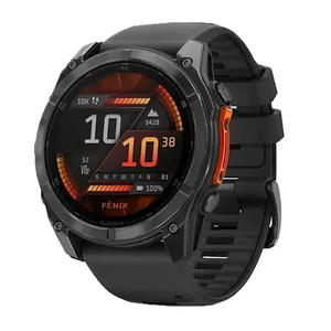 Garmin Fenix 8 Amoled 47mm Smart Watch with Silicone Band