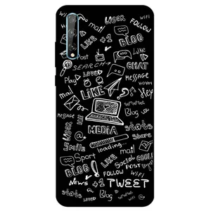 Megafone Social Media 1898 Cover For Huawei Y8P 2020