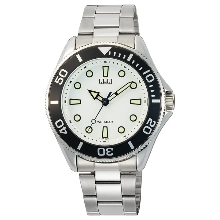 ساعت مچی عقربه‌ای کوارتز مردانه کیو اند کیو مدل C72A-003
