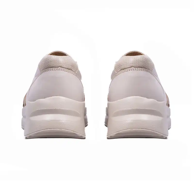 کفش طبی زنانه جی اف اس مدل اترک رنگ کرم