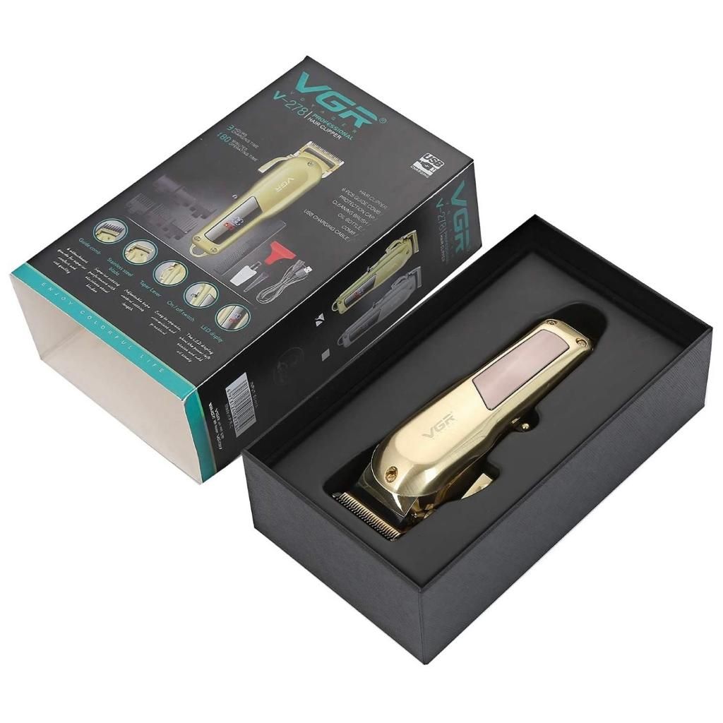 ماشین اصلاح موی سر و صورت وی جی ار مدل V-278 - - 4