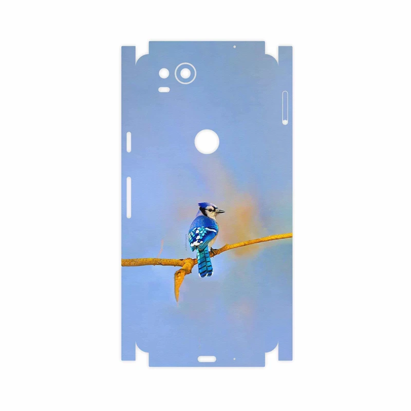 برچسب پوششی ماهوت مدل Cyanocitta cristata-FullSkin مناسب برای گوشی موبایل گوگل Pixel 2