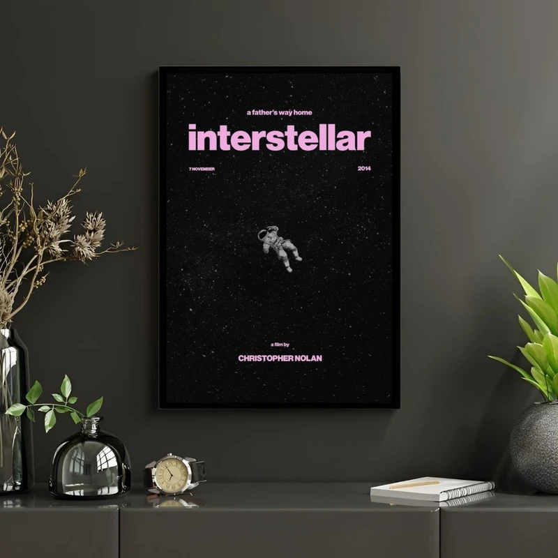 تابلو طرح Interstellar 00