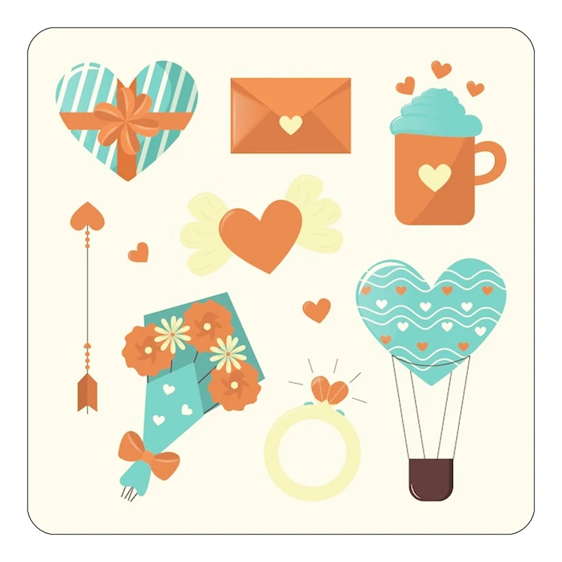 مگنت کاکتی طرح عاشقانه مدل mp41028