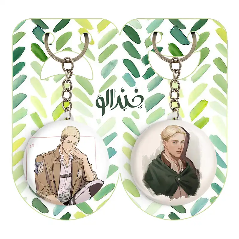 جاکلیدی خندالو مدل اروین اسمیث انیمه اتک آن تایتان کد 1859018589 مجموعه 2 عددی