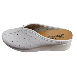 دمپایی زنانه اصیل مدل 004 رنگ سفید